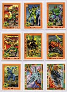 1991 G.I. JOE BASE CARD SINGLES PICK & COMPLETE YOUR SET - Picture 1 of 184