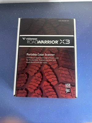 Visioneer RoadWarrior X3 Portable Color Scanner for PC and Mac - Image 1 of 4