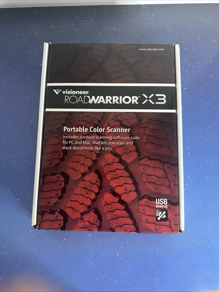 Visioneer RoadWarrior X3 Portable Color Scanner for PC and Mac - Image 1 of 4