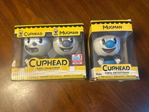 Funko Cuphead Mugman Duo 2500 piezas Convención de Otoño 2017 NY Vinilo Coleccionables NUEVO - Imagen 1 de 9