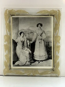 Art Nouveau Picture Frame with Dorothea de Ficquelmont Photo Russia - Picture 1 of 13