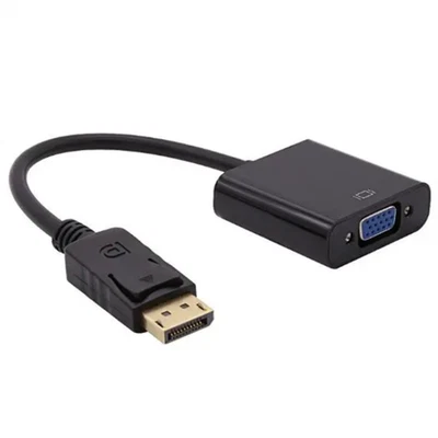 20cm Cable DP to VGA Converter Repairing For TV Laptop Computer Projector C - Image 1 of 4