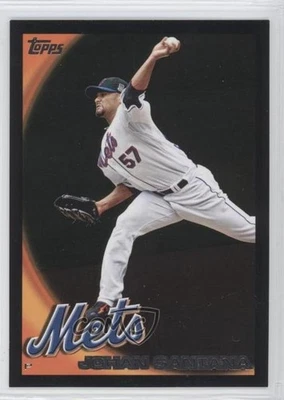 2010 Topps Wal-Mart Black Johan Santana #573 - Image 1 of 2