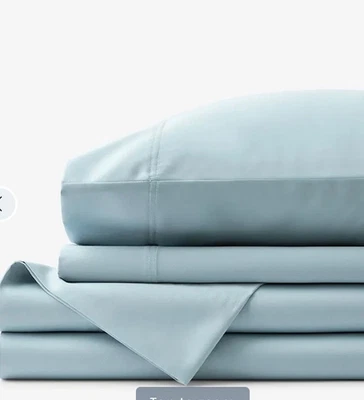 The Company Store Legend Hotel Cloud WF Supima Cotton Sateen Full Sheet Set New - Image 1 of 4