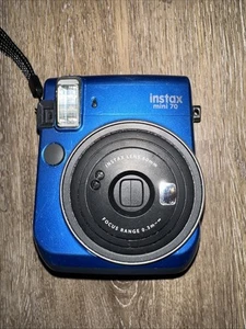 Blue Fujifilm Instax Mini 70 Instant Film Camera - For Parts - Picture 1 of 9