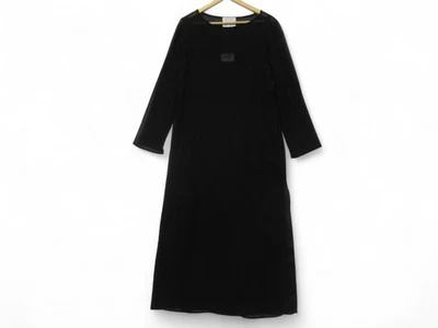 Max Mara 2 Piezas Vestido Conjunto Reino Unido 14 Negro Lana Virgen y Seda Slip - Preciado  Foto 1 de 4