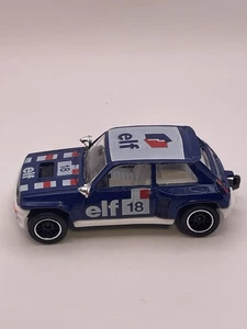 CUSTOM Corgi Renault 5 Turbo #18 elf Blue Made in Britain New Wheels & Detailed - Picture 1 of 10