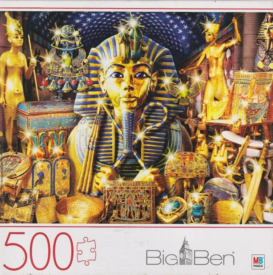 Abdrew Farley Big Ben 500 Pc Jigsaw Puzzle Treasures of Egypt - Image 1 of 1