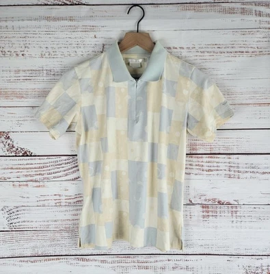 Polo de golf vintage Nike con cremallera en cuarto para mujer talla S (4-6) Dri-Fit manga corta Foto 1 de 4