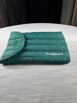 Baggu Funda Hinchada para Laptop, 14” Funda para Laptop/Tablet Bolso Malaquita Nuevo sin Etiquetas Foto 1 de 4