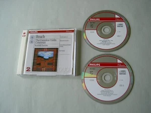 BRUCH The Complete Violin Concertos/Scottish Fantasy Accardo Masur 2CD album - Picture 1 of 1