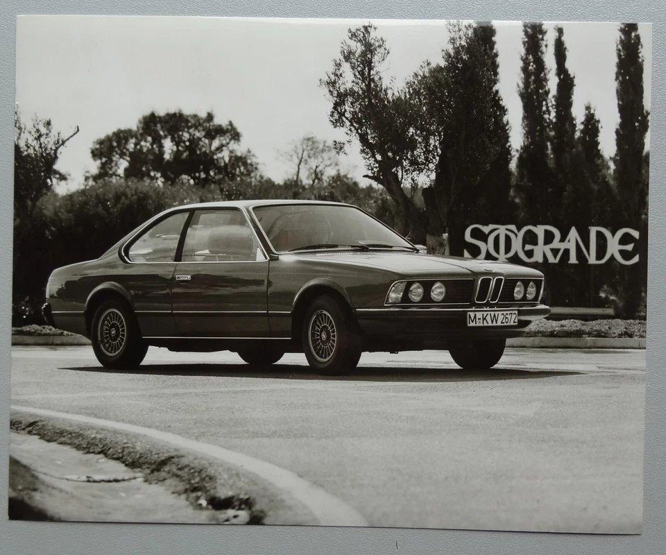 P7402 BMW SERIE 6 630CS & 630CSi - PHOTO - 1976 - 18x22 - Изображение 1 из 1