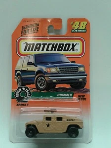 1997 Matchbox Hummer Series 7 - #48 of 75 - NEW FACTORY SEALED - Picture 1 of 2
