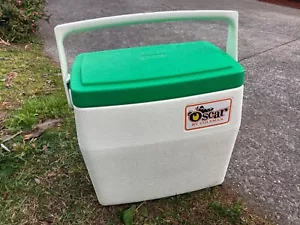 Vintage Coleman Oscar Esky 5274 White/Green USA 70s EXC - Picture 1 of 7
