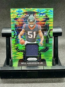 2023 Panini Prizm - Rookie Gear Neon Green Pulsar Prizm #RG-WA Will Anderson... - Picture 1 of 2