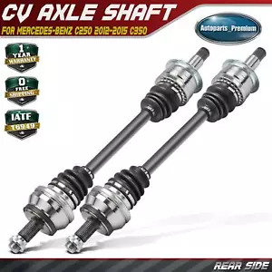 2x Rear Side CV Axle Assembly for Mercedes-Benz C250 2012-2015 C350 W204 E350 - Picture 1 of 10