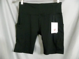 NEW BALEAF Women's 4" Compression Shorts for Cycling, Running Bike, Black Size M - Picture 1 of 4