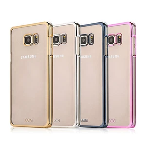 Ultra-thin Hybrid Metallic TPU Hard Back Cover Case for Samsung Galaxy Note 5 - Picture 1 of 18