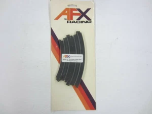Par de pistas curvas vintage años 80 AFX No.8624 9" 1/8 NUEVO SELLADO DE LOTE ANTIGUO - Imagen 1 de 4