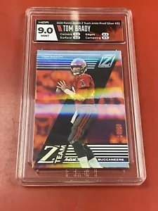 2020 Panini Zenith Tom Brady Z-Team Artist Proof #10/25 SSP GRADED HGA 9 - Picture 1 of 2
