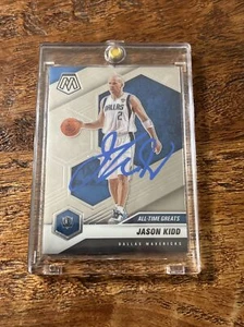 Jason Kidd IP Signed Panini Mosaic Card PSA DNA Autographed Mavericks - Picture 1 of 3