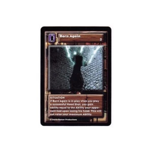 Promo BORN AGAIN Highlander CCG TCG 1st Edition - Picture 1 of 1