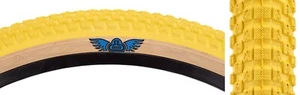 SE Racing Cub 26 x 2.0 BMX Bike Tires Yellow / Skin Pair Set of 2 New - Picture 1 of 1