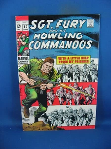 SGT FURY 67 F VF 1969 MARVEL WAR - Picture 1 of 2
