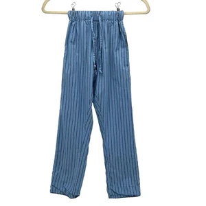 Sudara Punjammies Kids Striped Blue Black Sleep Pajama Pants Child 4-5Y - Picture 1 of 9