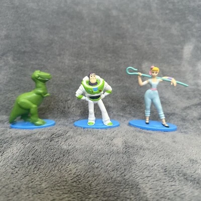 Disney Pixar Mattel Toy Story 4 Mini Figuras Juguetes Set Lote de 3 Foto 1 de 4