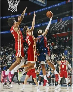 Cade Cunningham Detroit Pistons Signed 16x20 Game Winner vs Atlanta Hawks Photo - Picture 1 of 1