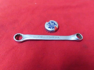 Llave de caja Williams 9723 Superrench 3/8x7/16 de colección, 6", 12pt, EE. UU. ~ GD+🤠🤠🤠W4.24.24RL Foto 1 de 4