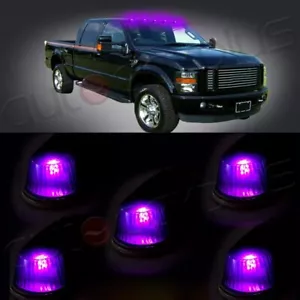 5X CAB ROOF MARKER CLEARANCE LIGHT+T10 12V/3528 LED FOR 80-97 FORD F-350/450 - Bild 1 von 10