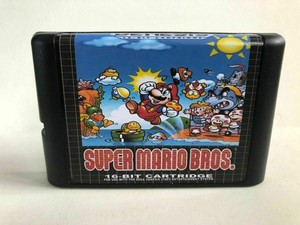 Super Mario Bros. 16 Bit Game Card For Sega Genesis MD System Video Game Console
