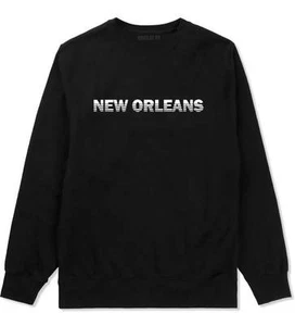 New Orleans Louisiana State City Crewneck Sweatshirt - Picture 1 of 4