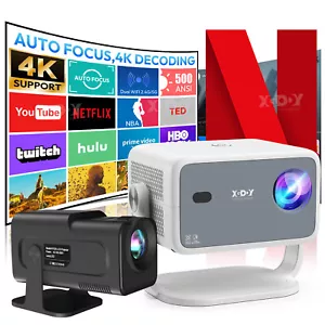 25000 Lumen HD Projector NetfIix 1080P USB 5G WiFi Video Home Cinema HDMI Beamer - Picture 1 of 49