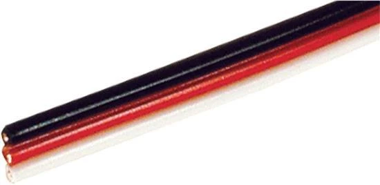 Robbe Modellsport Servokabel Futaba 100 Meter flach 0,13mm² (26AWG) PVC Meterwar - Bild 1 von 1