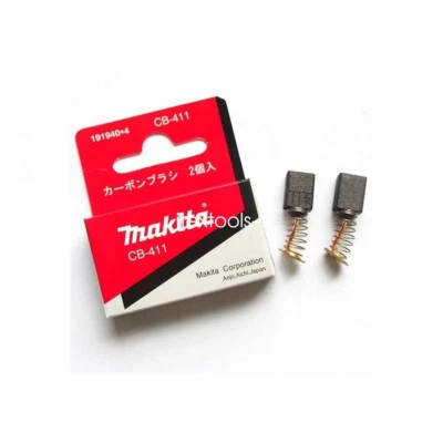 GENUINE Makita Carbon Brush for 3707FC 3708F 3708FC 3901 6830 6832 6833 6834 Foto 1 de 3