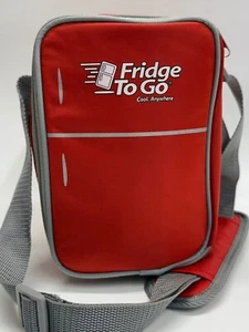 Fridge To Go Personal Insulated Lunch Bag w/Shoulder Strap Red - FOR PARTS - Picture 1 of 17