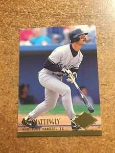 1994 Fleer Ultra Baseball # 400 Don Mattingly - Picture 1 of 2