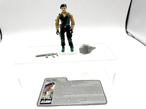 Gi Joe Dial-Tone V1 1986 Vintage Action figure 100% complete and File Card Nice - Picture 1 of 10