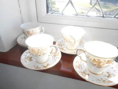colclough Avon x 8 lot 4 x cup 4 x saucers VGC - image 1 of 4