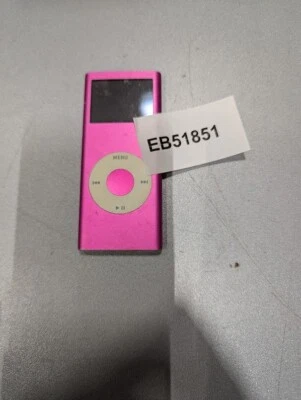Apple iPod Nano 2nd Generation A1199 Pink 4GB Nicht Aktiv - Bild 1 von 4