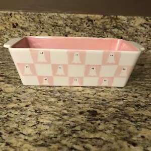 Prima Design Halloween Pink Ghost Loaf Pan New - Picture 1 of 4