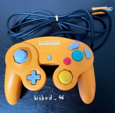 Nintendo Official GameCube Controller Pad Orange Spice GC Wii Japan F/S  DOL-003 - Image 1 of 4