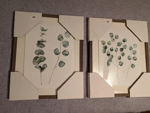 POTTERY BARN 2er Set Pfeifstiele Drucke - OPEN BOX - Bild 1 von 7