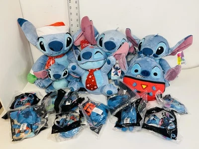 Disney Lilo & Stitch plush Lot of 6 Stuffed Animals Squishmallows  McDonalds - Image 1 of 4