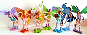 WINX FIGURE COMANSI - SERIE COMPLETA 7 PEZZI - Picture 1 of 1