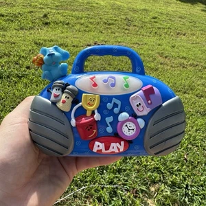 2000 Mattel Blue's Clues Boom Box Buddy Toy Tested And Working. - Picture 1 of 14