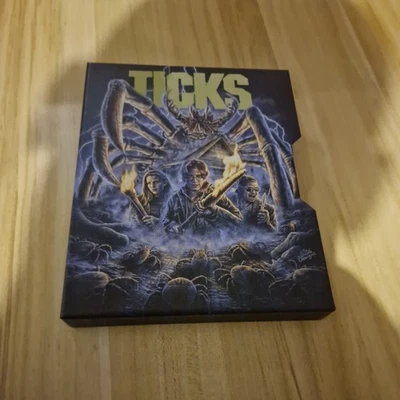 Ticks (1993) 4K Blu Ray Slipcover Box Vinegar Syndrome - No Film - Image 1 of 4